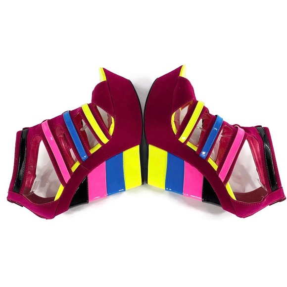 Wedge Sandals Platform Women's Buckle Strap Shoes - Picture 8 of 11